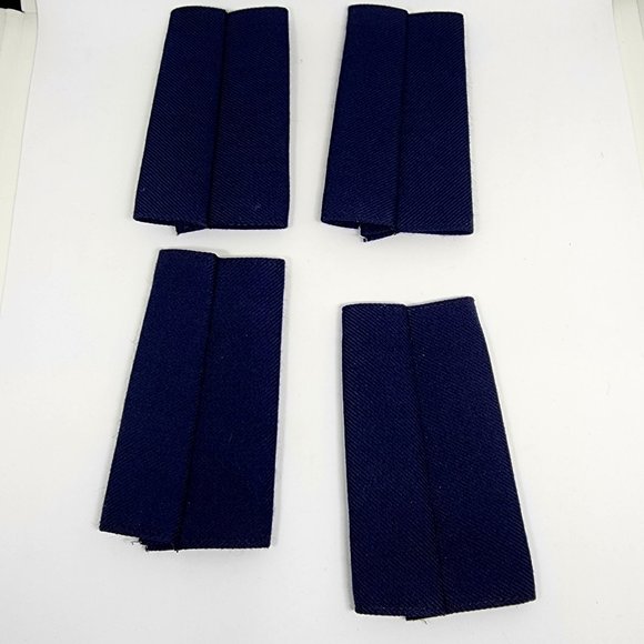 U.S. Air Force Epaulets - Shoulder Board Marks O-2 1st Lieutenant - Navy Blue - Picture 5 of 7